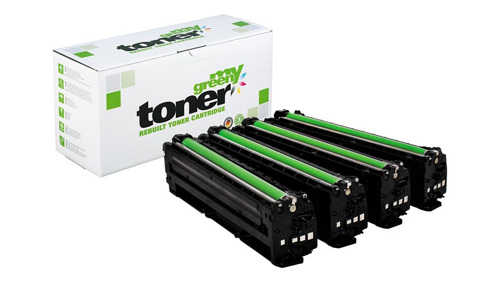 my green toner Kartuschen mit Verpackung
